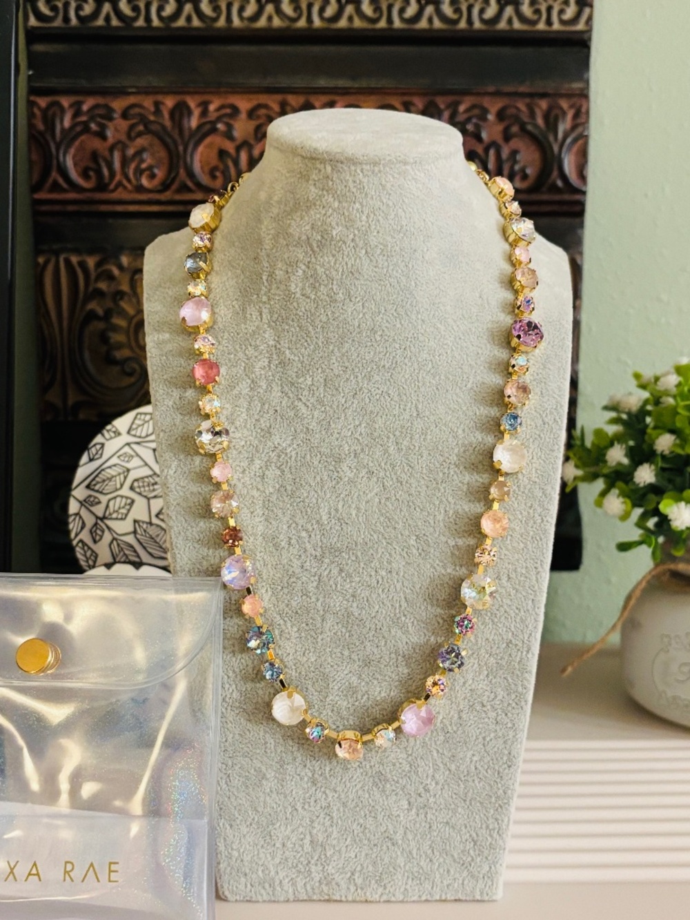 Bar by Alexa Rae Lucy In The Sky Necklace- Sugar Candy on Gold